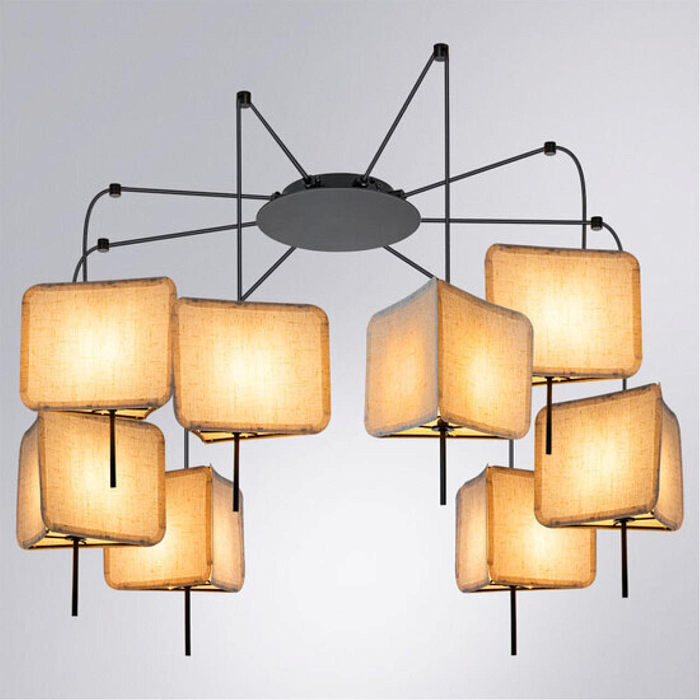 Люстра ARTE LAMP A7084SP-8BK