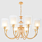 Люстра Crystal Lux ELENA SP8 GOLD