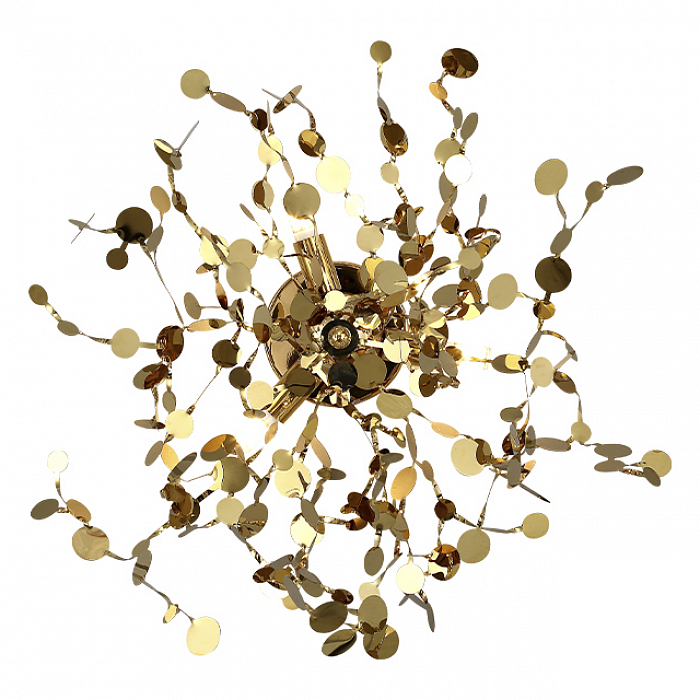 Светильник Crystal Lux GARDEN AP-PL3 D400 GOLD