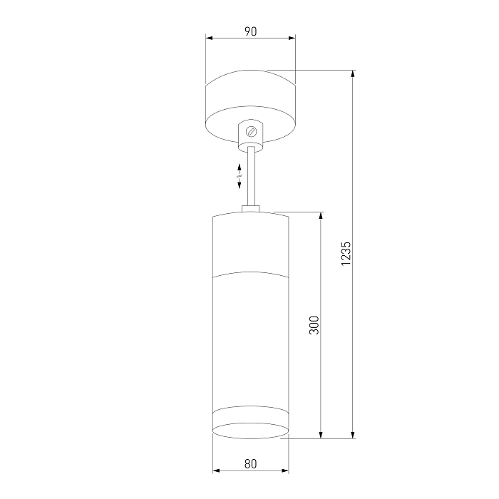 Eurosvet 50135/1 LED хром/белый